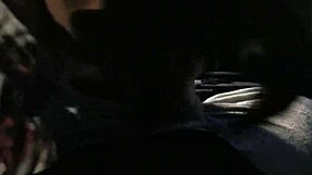 can you believe this real hooker giving car blowjob?