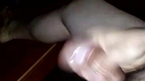 Masturbating a rich dick with big head in solo session