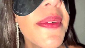 Oral gloryhole action at the bar with condom burst