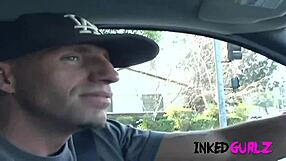 Inked Gurlz - Petite 18+ Tattooed Blonde Doll Banged Hard!