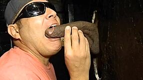 Black Gloryhole cock sucking fuck slut 10 inches from one of Richmond’s wealthiest homosexual men