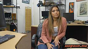 Amateur Brunette Woman Pounded Hard by Big Cock Dude