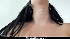 Slutty stepmom Megan Maiden involves her mischievous stepson in helping her reach climax – unfaithful mom
