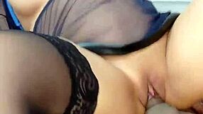 Anal plug test leads to vaginal creampie