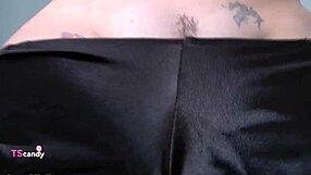 shemale milf feels aroused teasing the cameraman with her big tits