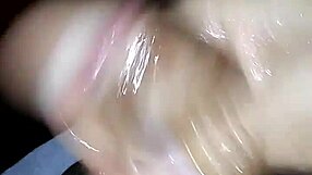 Masturbating a rich dick with big head in solo session