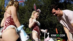 Rough Stepsiblings Sex for Easter - Minxx Marley Chanel Camryn