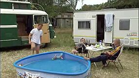 Feet And Outdoor Group Activity