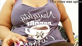 sexy indian maid shows off her tits