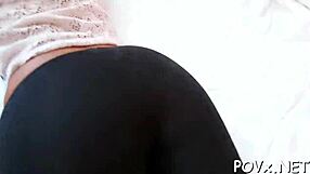 I’m obsessed with this cute teen giving a rough POV blowjob!