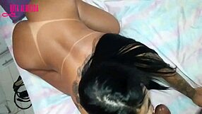 Latina Can't Let Friend Leave Without Cumming In Her Pussy.