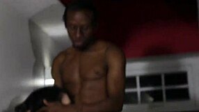 Monster black cock intensely fucks Soraya Carioca's ass.