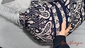 my blind step-mom dont realise whos fucking her hard