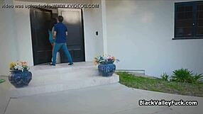 Interracial Couple Almost Busted Fucking!