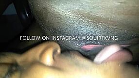 jamaican licks pussy till squirting