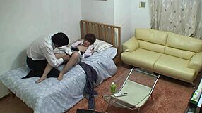 sister uses brother as sex toy in spied room part 3