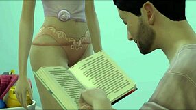 Little Niece Bored with Toys Wants Uncle's Hard Cock for Horse Ride