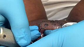 tattoo appointment with ebony milf