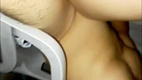 giving myself to my boyfriend for the first time in an abandoned house, feeling his monster cock deep inside.