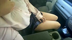 Asian girl cheats with thick cock despite boyfriend!