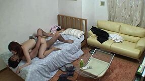 sister uses brother as sex toy in spied room part 3