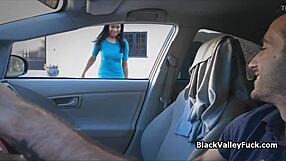 Interracial Couple Almost Busted Fucking!
