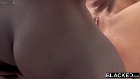 Blacked Shy Model Anya Double Penetrated by Two Huge BBCs