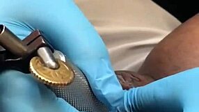 tattoo appointment with ebony milf