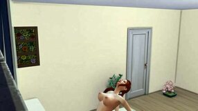 Talia Part 3 - Teen Redhead Gets Monster Cock Sex!