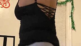 Anna Maria, that sexy milf in booty shorts, turns heads