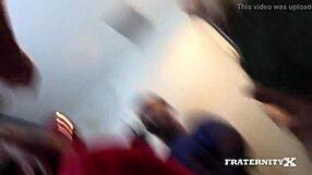 Bitch Swings Hips While Taking Multiple Dicks In A Gay Group Scene.