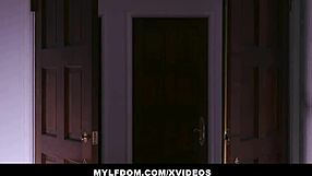 Hooded stranger dominates MILF Aaliyah Love's pussy in submission.