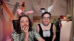 Our Cute Blonde Streamer Dances Seductively in Bedroom. Skinny Young 18+ Submits with Blue Eyes.