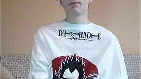 Yo, this boy just swallowed cum from a used condom