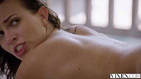 Vixen Wife Sucks and Rides Agent Wild