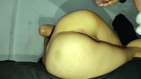 Big-Ass Latina Teen Receives Intense Anal Sex With Creampie From Hot Couple