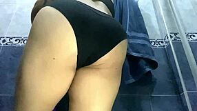 The homemade video is a Latina nurse with a perfect ass