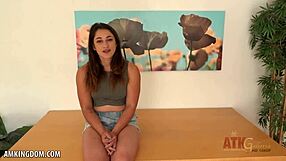 Mallory Monroe Boldly Fingers Her Juicy Pussy and Ass in Solo Masturbation