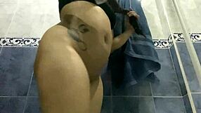 The homemade video is a Latina nurse with a perfect ass