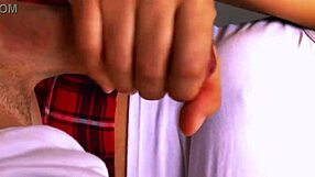 The close friend and her roommate share an intimate night of passion at college.