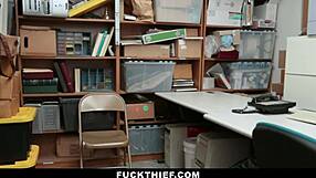 Teen suspect caught stealing a pair of underwears