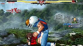 Two animes propose a rather impressive sexy showdown – Mugen pitted against Brian and Ryougu Shiki