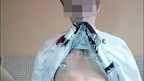 Yo, this boy just swallowed cum from a used condom