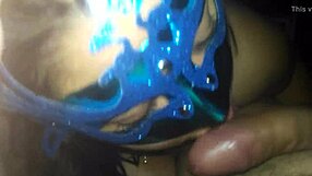 my wife giving a rich blowjob part 2 with lots of cum