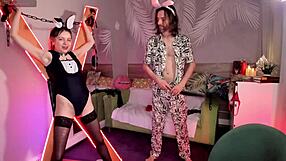 Our Cute Blonde Streamer Dances Seductively in Bedroom. Skinny Young 18+ Submits with Blue Eyes.