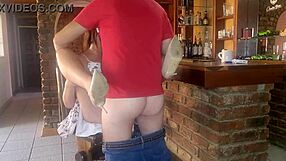 i finally fucked my sister-in-law, that cheating milf under her skirt with tits exposed