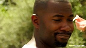 Blonde hannah hays struggles with stepson's huge bbc