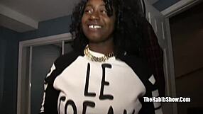 Thick black chocolate fucked by hairy paki