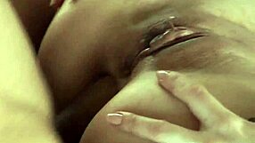 euro beauty enjoys slow anal play before passionate session.