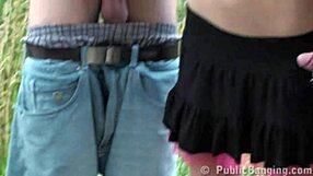 Young Blonde Teen In Public Street Sex Orgy! Gangbang And Pussy Action!